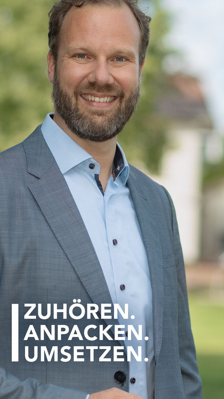 Stefan Bohlen, Ihr Bürgermeisterkandidat für Kaltenkirchen im Grünen